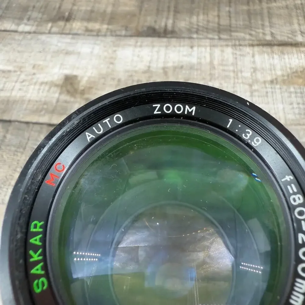 Sakar Lens Auto Zoom 80-200mm 1:3.9 Black